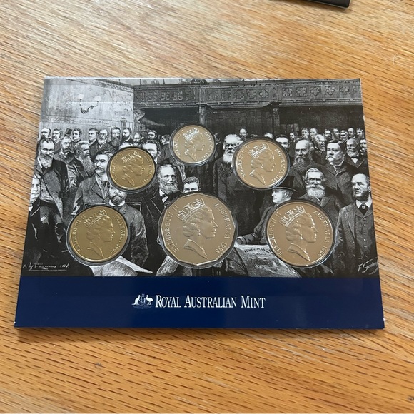 Royal Australian Mint 1996 - Uncirculated Coin Set - Sir Henry Parkes - Picture 6 of 11